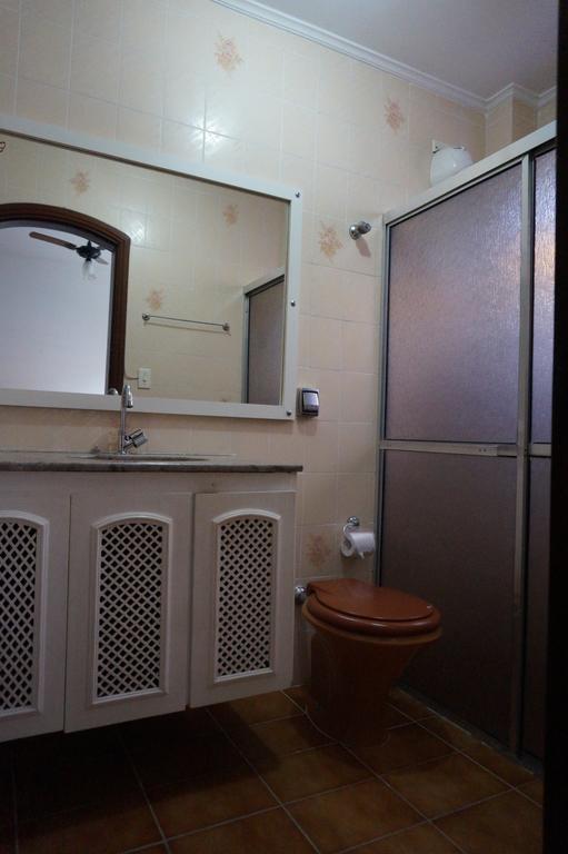 Apartamento Aureo Guenaga Guarujá Szoba fotó